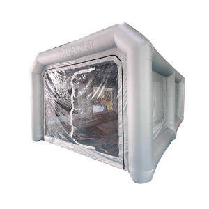 आउटडोर थोक पोर्टेबल स्प्रे पेंट तम्बू कार पेंटिंग बूथ Inflatable बिक्री के लिए स्प्रे पेंट बूथ - Product Image 3