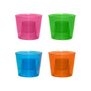 Vasos Desechables de Plástico PS de Pared Simple, Libres de BPA, de Grado Alimenticio, para Jugos, Refrescos, Cócteles y Fiestas - Product Image 3