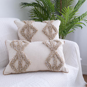 Décor de maison de ferme moderne brodé printemps <span class=keywords><strong>canapé</strong></span> et salon <span class=keywords><strong>canapé</strong></span> coussin lit jeter taies d'oreiller pour hôtel - Product Image 4