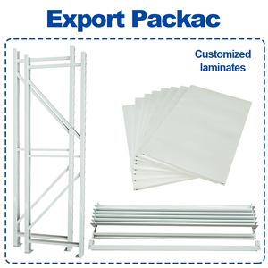 ספוט סחורה אור חובה מדפים 200 ק "ג שכבה מוסך לבן 4 שכבה מחסן מתכת מדף יחידת מחסן - Product Image 5