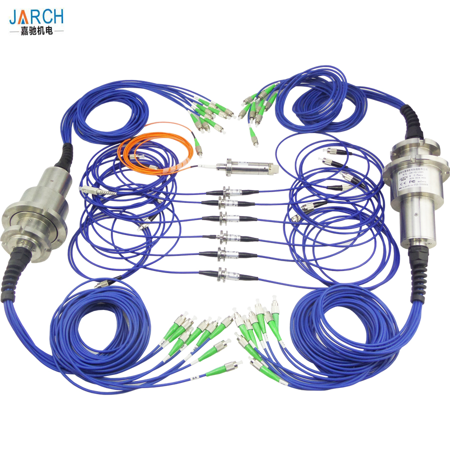 IN STOCK Through Hole Slip Ring 50mm bore 50 Signals 2A high speed type rotating electric slip rings