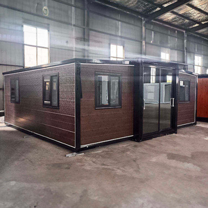 Maisons conteneurs préfabriquées extensibles de 20 et 40 pieds, maisons conteneurs maritimes préfabriquées indépendantes, maisons miniatures portables 2, 3 ou 5 chambres - Product Image 4