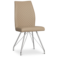 Chaises de salle à manger de luxe modernes et minimalistes Nordic Light pour restaurants, chambres et hôtels avec dossiers design