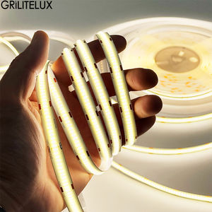 Bande LED COB de haute qualité sans chute de tension, courant constant 24V, bande linéaire flexible 10m 15m 20m pour éclairage commercial - Product Image 1