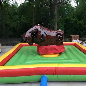 Juego Inflable Comercial para Adultos, <span class=keywords><strong>Casa</strong></span> de Brinco Inflable Controlada, Atracción Divertida, Máquina Realista, Competiciones de Vaqueros, 5x5m, Fácil de Instalar - Product Image 2