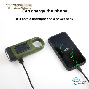 Banco de Energía Solar Portátil con Puerto USB, Dispositivo de Carga Ecológico para Exteriores - Product Image 3