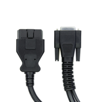 Cable Principal FCAR de 3 Filas DB15 a OBD2 de 16 Pines para Escáner OBD2, Herramienta de Diagnóstico de Automóviles, Diagnóstico de Vehículos J1962 OEM