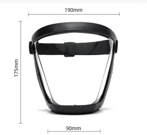 Riutilizzabile Anti-appannamento Full <span class=keywords><strong>Face</strong></span> <span class=keywords><strong>Shield</strong></span> di sicurezza in plastica maschera protettiva per il lavoro e lo Sport - Product Image 6