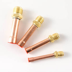 Connecteur en cuivre pour unité intérieure de climatiseur, connexion filetée de 6 mm, pièces de réparation durables pour la réfrigération au gaz - Product Image 2