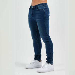 Pantalons en denim vintage personnalisés, jeans en denim pour hommes - Product Image 2