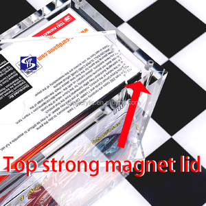 Boîte de boosters de cartes <span class=keywords><strong>Dragon</strong></span> <span class=keywords><strong>Ball</strong></span> SYP en anglais avec protection UV, étui en acrylique de haute qualité de 6 mm d'épaisseur - Product Image 5