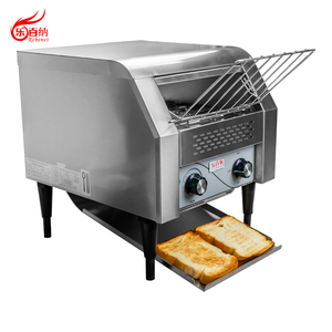 Tostadora de Pan Eléctrica Comercial de Alta Resistencia, Velocidad de <span class=keywords><strong>la</strong></span> Cinta Ajustable, 150 Rebanadas/Hora, para Restaurante, Panadería, Hotel CT-1 - Product Image 1