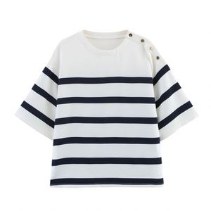 Polo court d'été pour femme, respirant, style coréen décontracté, col polo, manches courtes, couleur unie, coupe ajustée, polyvalent - Product Image 1