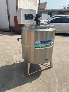 Pasteurizador de yogur de jugo de <span class=keywords><strong>leche</strong></span> de acero inoxidable 304 de 150l, HJ-SJ150 - Product Image 4