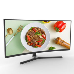 Bán buôn 34 inch LCD <span class=keywords><strong>Monitor</strong></span> 4K độ nét cao eSports <span class=keywords><strong>Monitor</strong></span> không biên giới cong cá màn hình máy tính màn hình - Product Image 3