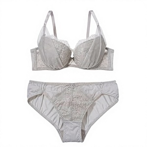 Wholesale Custom Eco-Friendly Women's Push-Up Hipster 2-Piece Sport Underwear <b>Set</b> Solid Color Everyday <b>Sexy</b> Style for Girls - Product Image 2