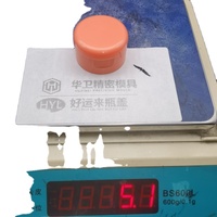 Bouchon à pression mat en silicone de qualité alimentaire 24/410 avec couvercle supérieur en PP pour flacons d'essences de soin et de lessive