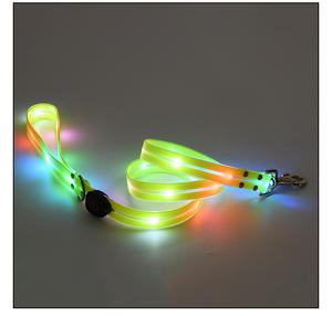Collare LED per Cani, Collare Luminoso per Animali Domestici, Guinzaglio Regolabile Ricaricabile USB, Super Luminoso per Sicurezza Notturna, per Cani Piccoli, Medi e Grandi - Product Image 2
