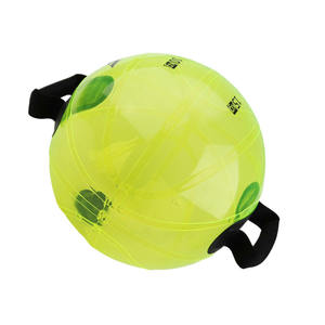 As bolas transparentes resistentes portáteis do exercício da água do PVC pesaram o equipamento da aptidão para o uso do Gym - Product Image 3