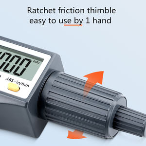 Micrometri Digitali Esterni in Metallo RICHER, Gamma 0-25mm, Graduazione 0,01mm, Micrometri Digitali di Alta Qualità - Product Image 3