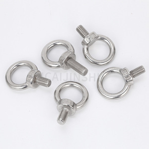 Pernos de ojo de acero inoxidable 304 de M3 a M36 para aplicaciones de elevación con eslingas - Product Image 1