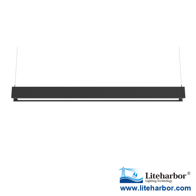 Energy-Efficient 40W LED Linear Lighting Fixture ETL Certified 5-Year Warranty Aluminum Construction Safe Indoor Hanging Middle