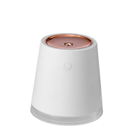 Humidificateur d'air évaporatif de bureau portable de 500 ml, humidificateur d'air électrique pour chambre à coucher, bureau, bureau, température constante, brume USB