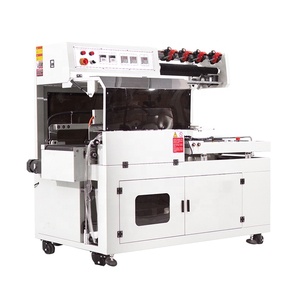<b>Plastic</b> Film Bag Box Automatic Side Sealing Cutting Heat Shrink Wrapping Machine Tunnel <b>Wrap</b> L Bar Sealing and Cutting Machine - Product Image 1