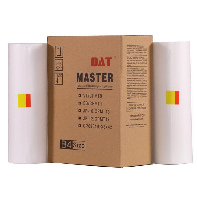 Compatible JP12 B4 Master for Digital Duplicator JP1250,1255, DX3243, DX3443