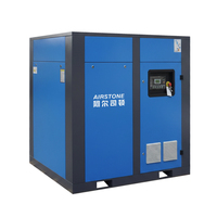 Compresor de Aire de Tornillo Industrial Estacionario Lubricado de Velocidad Variable Airstone 55kw 75hp IP54 PM 380V