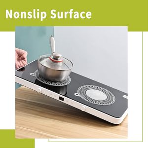 Accesorios de Cocina, Tapete Protector para Placa de Inducción, Protector de Silicona contra Rayones para Placa de Inducción, Moderno, Redondo, 0.4mm - Product Image 3