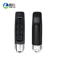Télécommande sans fil pour porte de garage, duplicateur automatique avec apprentissage et code roulant, télécommande à clé, interrupteur rotatif d'ouverture