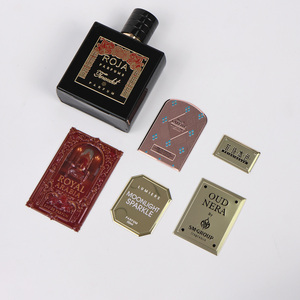 Debossed Metal <b>Labels</b> with Enamel Fill Custom Recessed Aluminum Identification Plates for Mechanical Engineering - Product Image 3