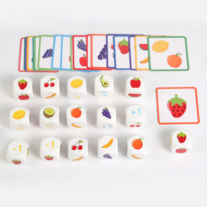 Gioco Educativo con Dadi a Forma di <span class=keywords><strong>Frutta</strong></span>, Gioco di Abbinamento, Vendita Calda, Divertente Gioco di Battaglia con Dadi per Bambini - Product Image 3