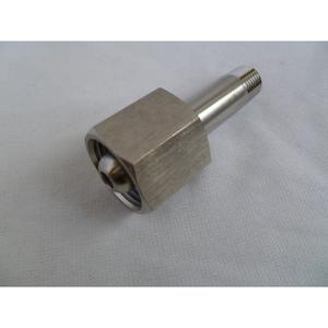 Adaptador de Cilindro de Acero Inoxidable G5/8 a NPT1/4 para Oxígeno, Nitrógeno, Argón, Helio, Hidrógeno, etc. - Product Image 2