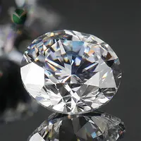Diamantes grown de laboratório real de 0.13-3 carat, diamantes brancos de vvs-si, diamantes soltos, material sintético polido por carat