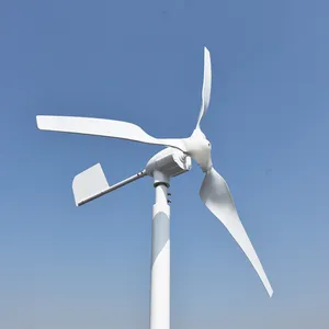 5KW yatay eksen rüzgar türbini 48V düşük gürültü alternatif enerji sistemi/rüzgar türbini 5 KW/Windgenerator