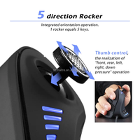 Ratón para juegos USB con cable para diestros programable C18 10000 DPI ajustable programable para ordenador PC portátil ratón para juegos