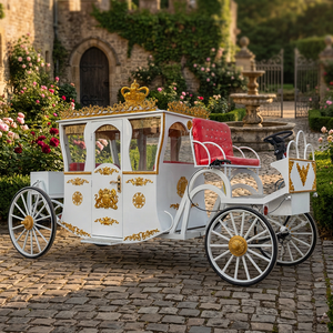 Calèche royale électrique, calèche royale pour visites touristiques, produits de calèches élégantes de haute qualité, calèche royale électrique Platinum - Product Image 1