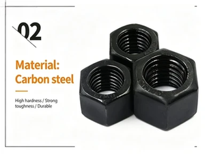Pernos y <span class=keywords><strong>Tuercas</strong></span> Hexagonales de Acero Zincado DACROMET M8, Clase 4, para Automóviles y Vehículos de Nueva Energía, Fabricados en Hebei - Product Image 4