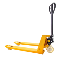 Chariot à palettes manuel Altertool ATL-2047 2T avec roues en nylon et polyuréthane, chariot élévateur hydraulique, largeur de fourche 685 mm, longueur de fourche 1200 mm