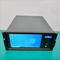Ordinateur industriel embarqué 5U avec écran tactile HD 13,3 pouces, carte mère ATX tout-en-un, serveur de station de travail, processeur Intel i5, système d'exploitation Android, en stock