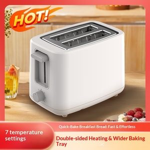 Tostadora Eléctrica Automática <span class=keywords><strong>de</strong></span> 2 Rebanadas, <span class=keywords><strong>de</strong></span> Plástico, con 7 Ajustes, Función <span class=keywords><strong>de</strong></span> Temporizador, Función Mantener Caliente, Uso Doméstico, Idioma <span class=keywords><strong>de</strong></span> Funcionamiento en Inglés, BT025 - Product Image 4