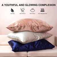 Vente en gros de taie d'oreiller 100% soie de mûrier avec boîte-cadeau personnalisée de bonne qualité