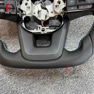 Accesorios Interiores para Automóviles Deportivos para <span class=keywords><strong>Toyota</strong></span> LC300 LC200 Land Cruiser, Volante de Cuero y Fibra de Carbono 2020 2021 <span class=keywords><strong>2022</strong></span> 2023 2024 - Product Image 4