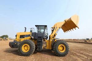 Топ бренд <span class=keywords><strong>7</strong></span> тонн Землеройная техника 676F колесный погрузчик с емкостью ковша 3,5-6,5 м³ для продажи - Product Image 6