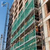 Estructura de Andamio de Acero Galvanizado, Piezas de Andamio de Hormigón, Sistema de Soporte para Construcción de Edificios