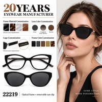 Montures de lunettes unisexes TR90, ensemble de lunettes optiques, lunettes de soleil à clip, verres polarisés TAC, protection anti-rayonnement UV400
