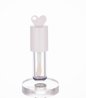 Tube de brillant à lèvres vide en plastique ABS transparent écologique de 4,5 ml, haute qualité, emballage cosmétique personnalisé, usine Zhongyu, Zhejiang