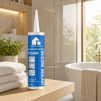 Scellant silicone neutre FEIDU FD-6000, colle à haute résistance pour fenêtres, portes, joints de construction, résistant aux UV, 300 ml